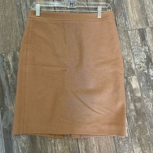 J.Crew Camel Pencil Skirt